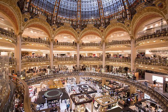 Lugar Galeries Lafayette Haussmann