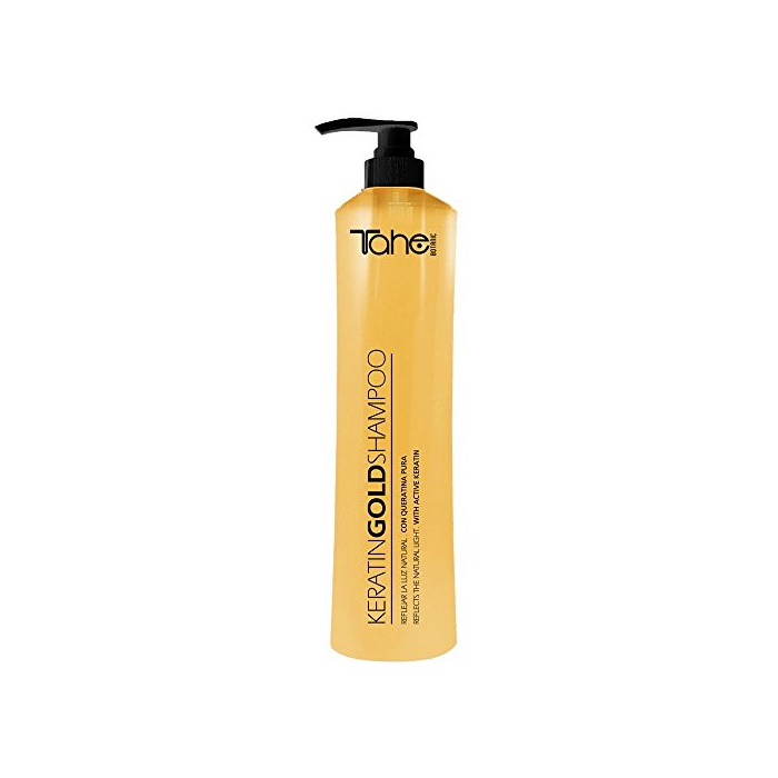 Beauty Tahe Keratin Gold Champú con Queratina Pura y Oro Líquido con Aporte