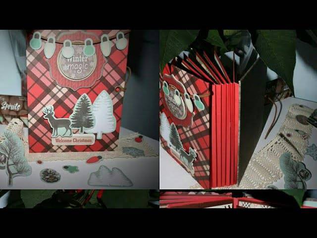 Fashion TUTORIAL mini album de navidad con sobres *NORDIC SPIRITS ...