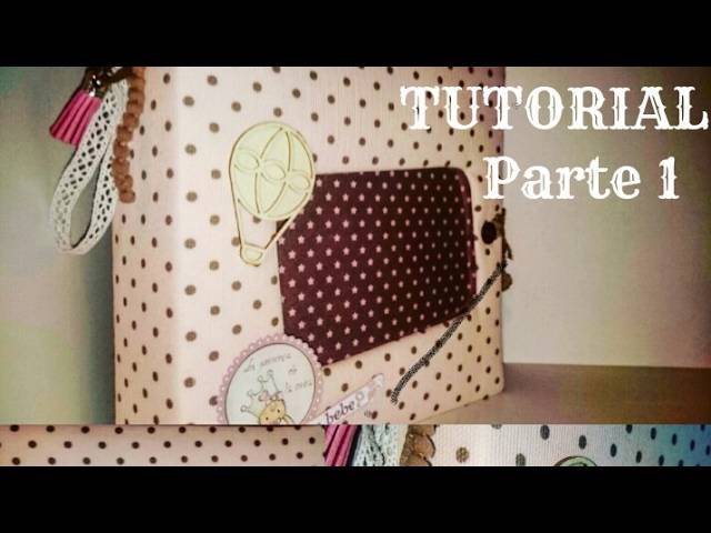 Fashion Tutorial Álbum Bebé Dayka Acolchado PARTE 1 (páginas con ...