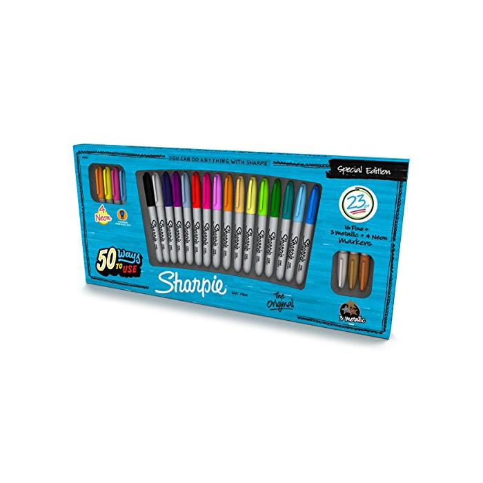 Product Sharpie 1926406 - Paquete de 23 rotuladores permanentes