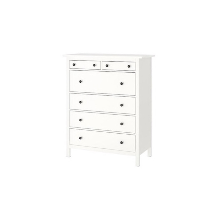 Products HEMNES Cómoda de 6 cajones Blanco 108 x 131 cm