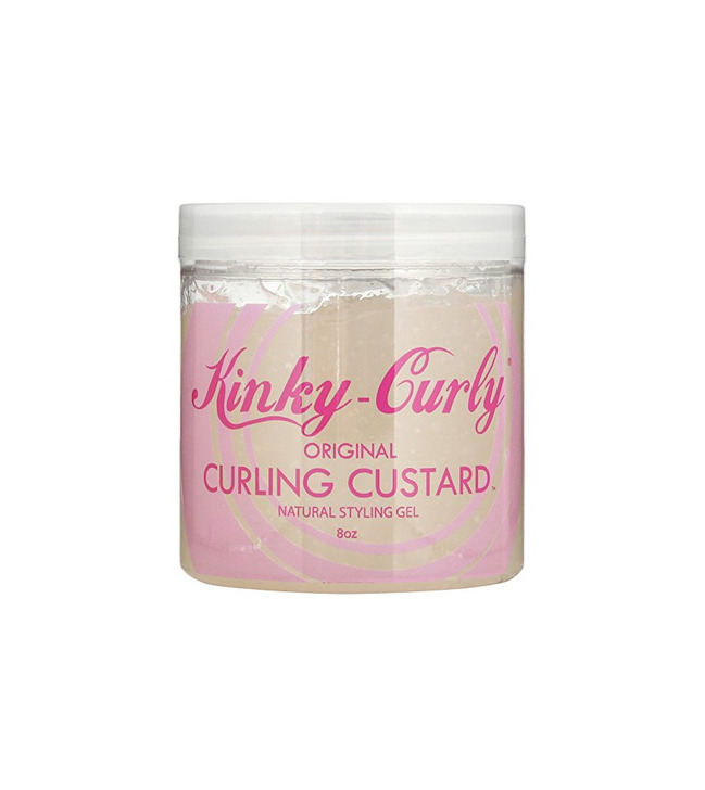Social kinky-curly – Gel para el cabello para cabello – Original Curling Custard – 8 oz