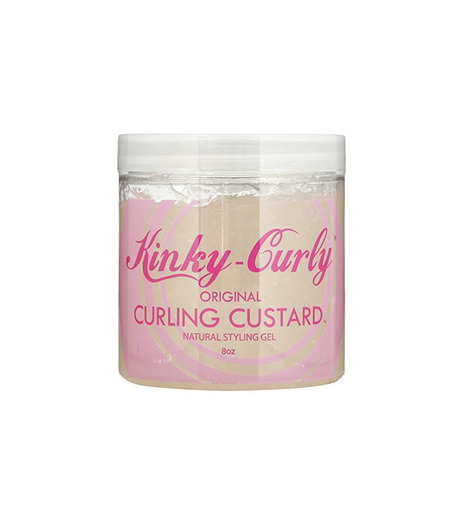 kinky-curly – Gel para el cabello para cabello – Original Curling Custard – 8 oz