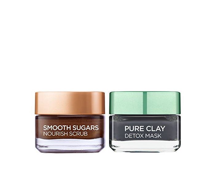 Beauty L'oreal L'oreal Essential Detox Kit - Cacao Sugar Scrub 50 ml