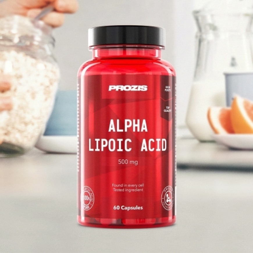 Producto Ácido alfa lipoico 500mg 60 cápsulas - Para la salud del atleta