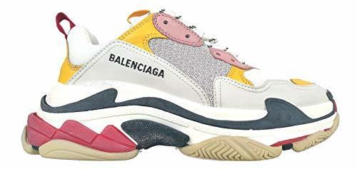 Balenciaga - Zapatillas Unisex Sneakers Oversize Triple S 524038 W09O5 de Piel