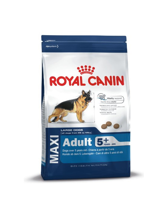 Royal Canin Comida para perros Maxi Adult +5 15 Kg