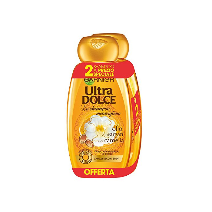 Belleza Garnier Ultra Dolce Shampoo Einfach Wunderbar al aceite de argan y de