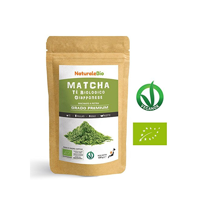 Product Té Verde Matcha Orgánico Japonés En Polvo [ Calidad Premium ] 100g