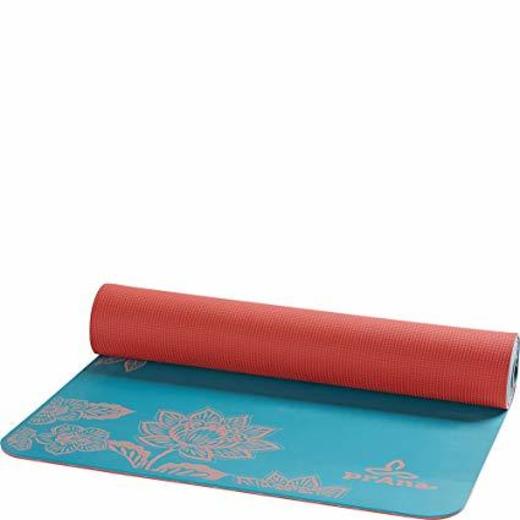 Amazon.com : prAna E.C.O. Yoga Mat, One Size, Azalea : Sports ...