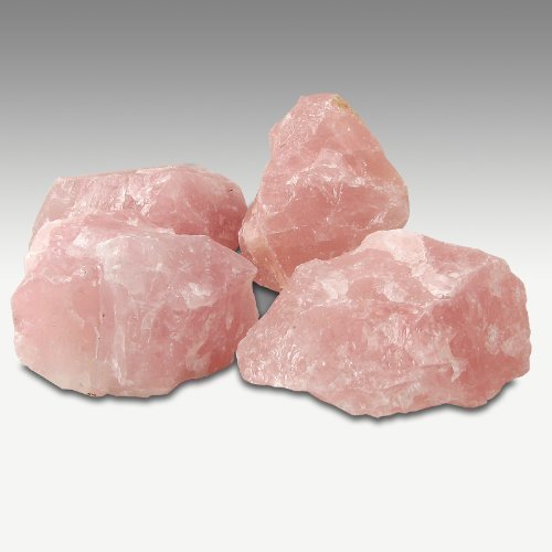 Books Rose Quartz Chunk Approx 2 inches by Geofossils