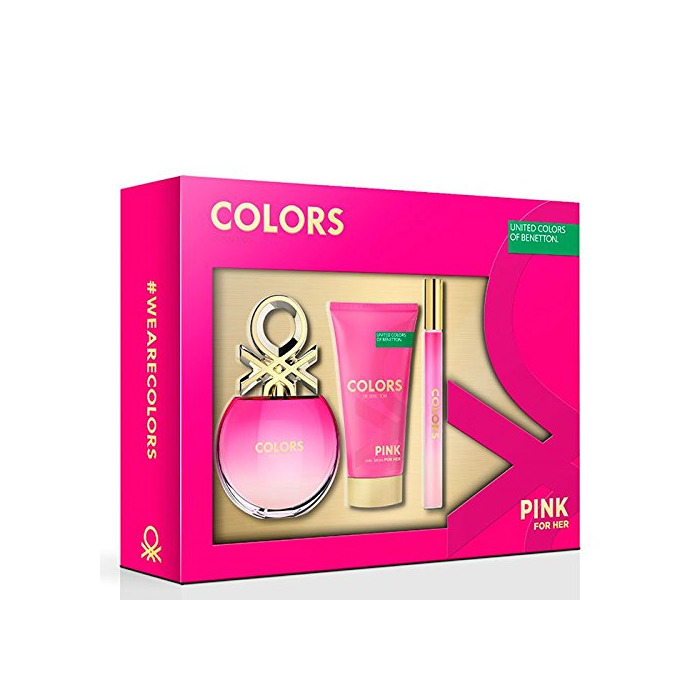 Belleza BENETTON ESTUCHE COLORS PINK