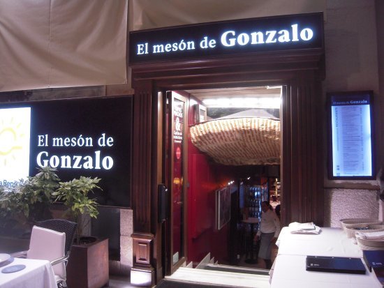 Restaurants El Mesón de Gonzalo