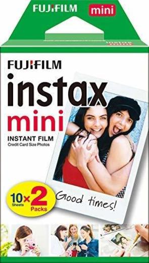 Instax - Fujifilm mini película, Pack of 2 x 10 hojas