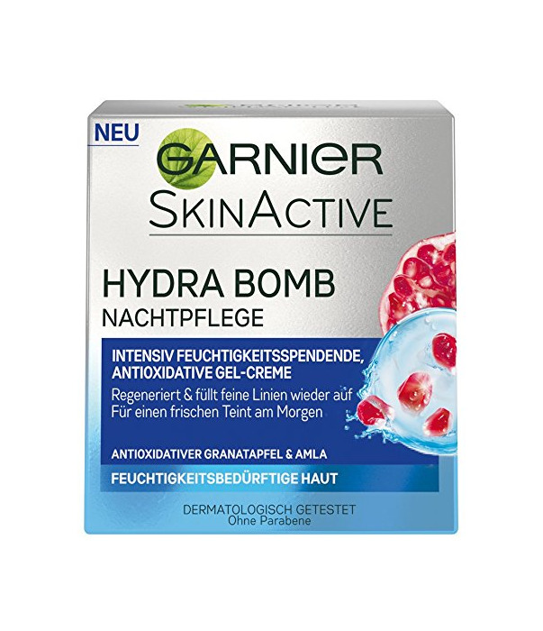 Belleza Garnier Esquí nactive Hydra Bomb Noche Cuidado/Intensive Gel de color crema con