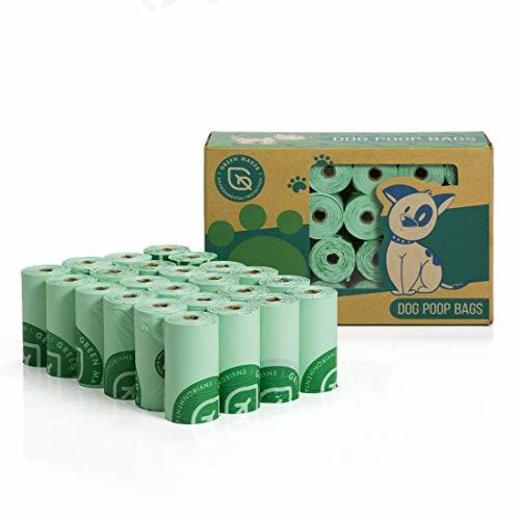 Green Maker Bolsas de Compost para Perros 360 Bolsas de Desechos Biodegradables