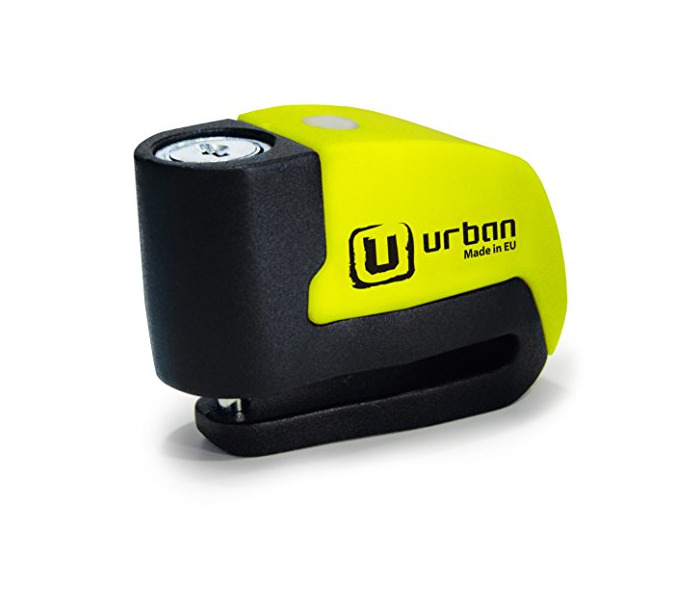 Productos Urban Security UR6 Candado Antirrobo Disco con Alarma+Warning 120dB