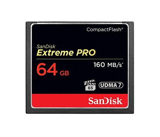 Sandisk 64GB Extreme Pro CF - Memoria Compact Flash de 64 GB