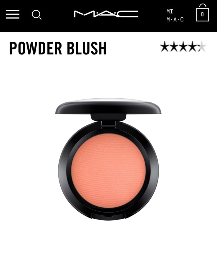 Producto Powder Blush