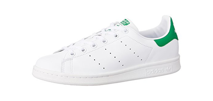 Moda adidas Stan Smith J Zapatillas Unisex Niños, Blanco