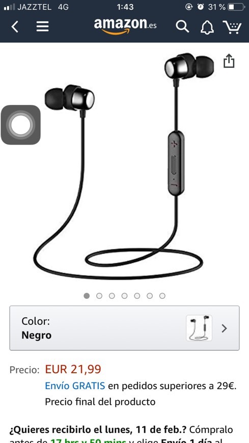 Moda Auriculares havit