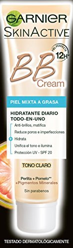 Beauty Garnier BB Cream Perfeccionador Prodigioso Pieles Mixtas a GrasasTono Claro