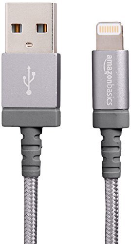 Electronic AmazonBasics - Cable conector USB a Lightning