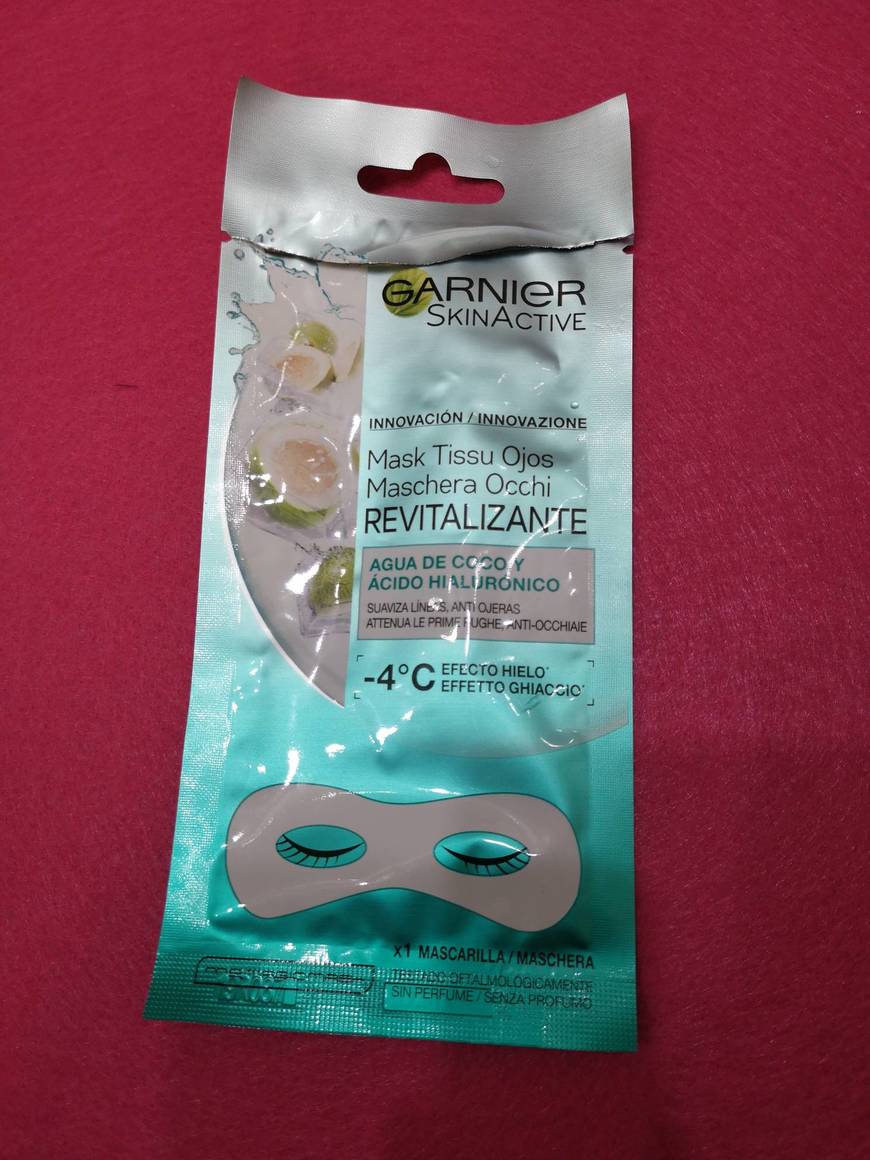 Producto GARNIER Mask Tissu Ojos Revitalizante