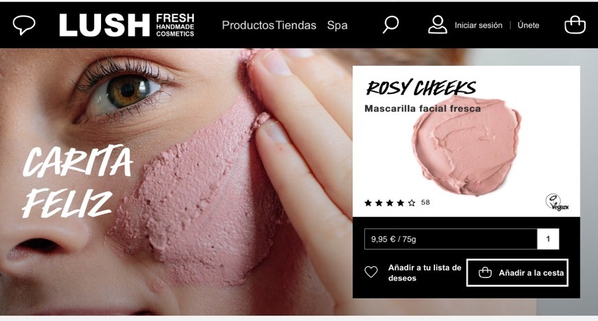 Producto Rosy Cheeks