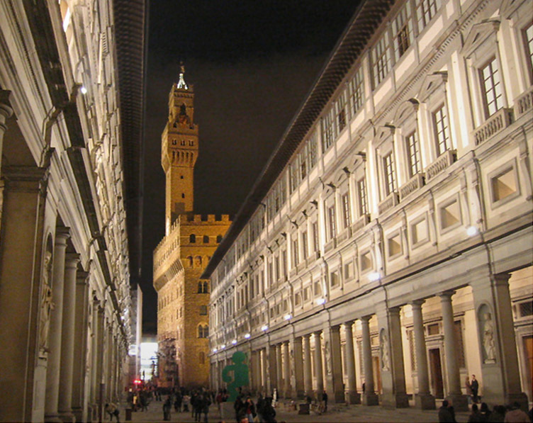 Lugar Uffizi Gallery