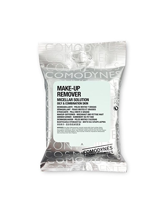 MAKE-UP REMOVER micellar solution oily&combined skin 20 uds