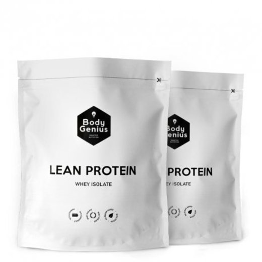 BODY GENIUS DUO Lean Protein. Whey Isolate. Proteina en Polvo con Stevia.