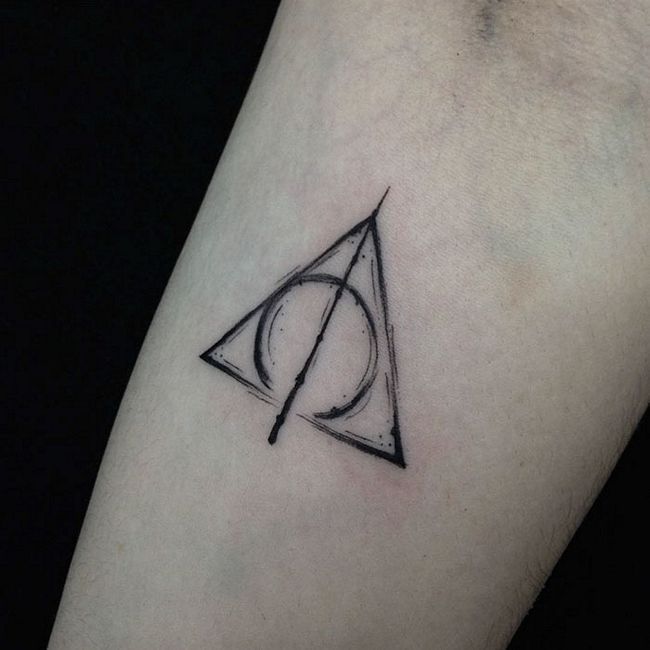 Fashion 20 Lindos tatuajes inspirados en la saga de Harry Potter