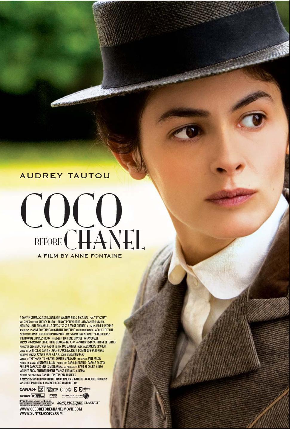 Película Coco, de la rebeldía a la leyenda de Chanel