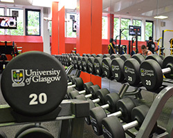 Lugar University of Glasgow Sport Stevenson building