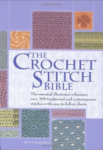 Books The Crochet Stitch Bible by Betty Barnden