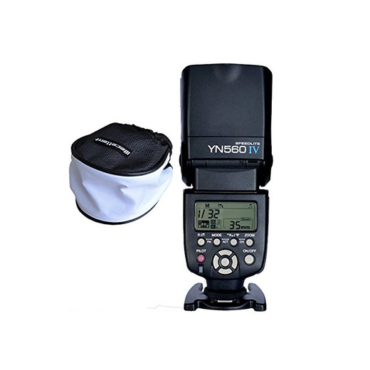 Yongnuo YN560 YN- 560iv IV Flash Flash Dispositivo con wecellent Mini Softbox Difusor