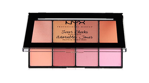 NYX Professional Makeup Sweet Cheeks Blush Powder Palette 01 28g