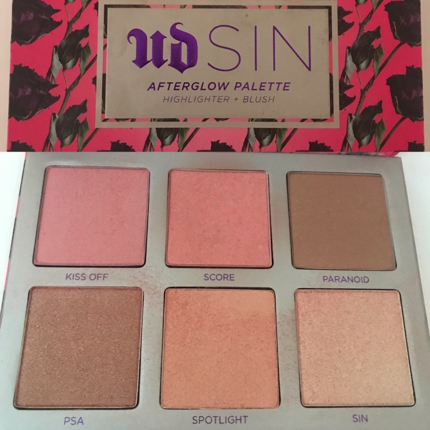 Products Paleta de coloretes iluminadores Afterglow de Urban Decay