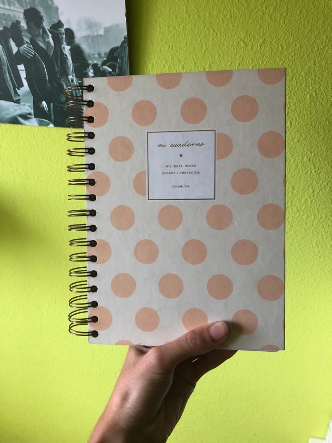 Categoría de hogar Charuca CU22 - Cuaderno con hoja puntos y diseño Topos