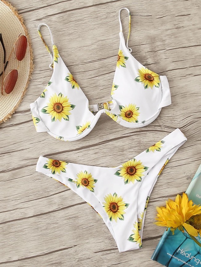 Producto Bikini completo girasoles