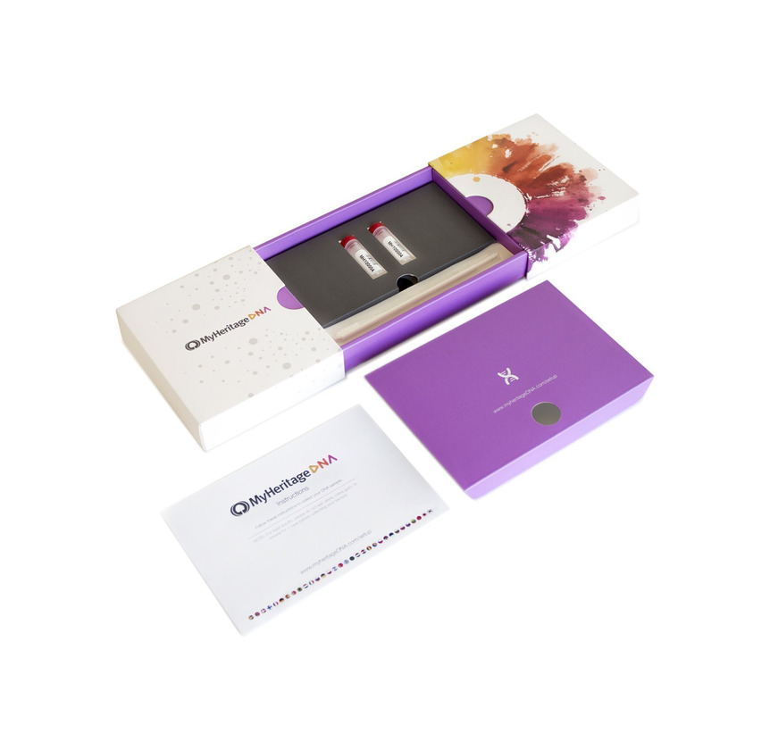Social Kit de pruebas de ascendencia de MyHeritage DNA – Pruebas genéticas de