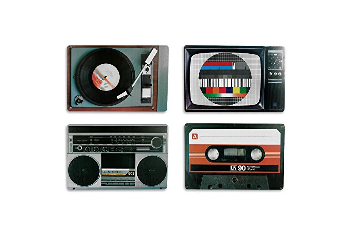 Social Out of the blue Juego de manteles Nostalgia