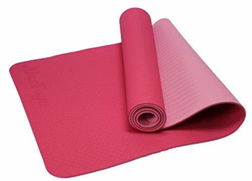 MaxYoga Esterilla para Yoga Pilates Gimnasia de material ecológico TPE. Yoga Mat