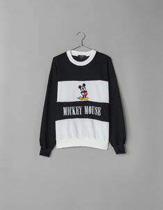 Producto Sudadera Mickey Bershka