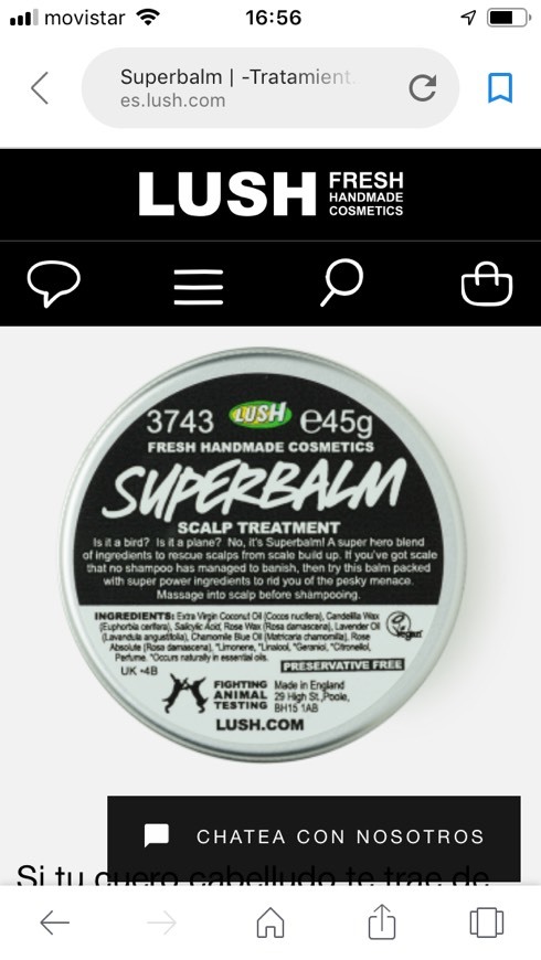 Fashion Superbalm | -Tratamientos capilares, Hidden and Seasonal | Lush ...