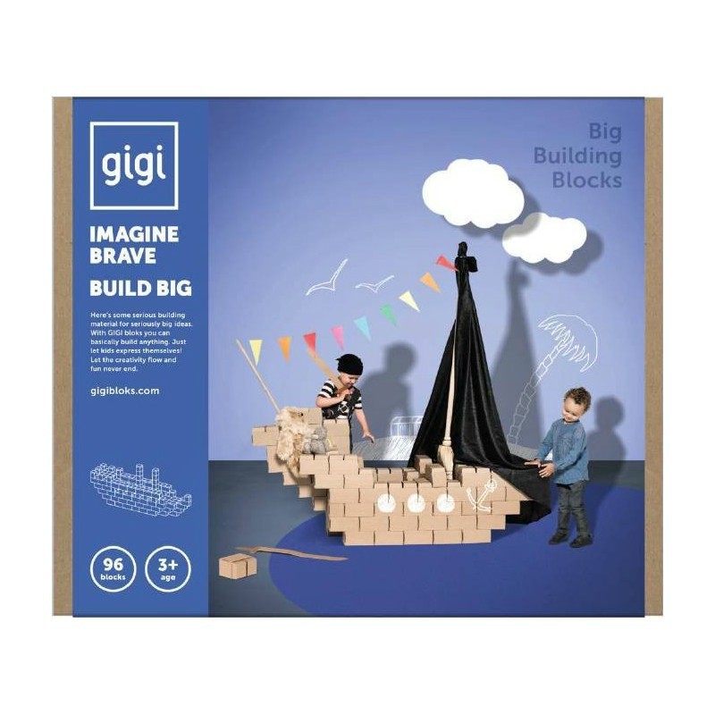 Fashion ▷GIGI Bloks 96 piezas de Construcción XL - Envío Gratis (Península)