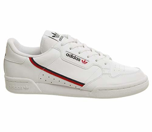 Fashion Adidas Continental 80 J, Zapatillas de Deporte Unisex para Niños, Blanco