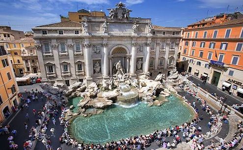 Lugar Fontana di Trevi
